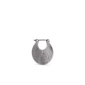Jane Kønig - Small Shell øreringe i Mat sølv